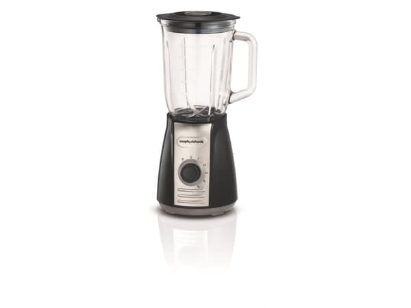 Morphy Richards 403010, Bord juicepresse, 1,5 l, Pulsfunksjon, 400 W, Grå, Gjennomsiktig