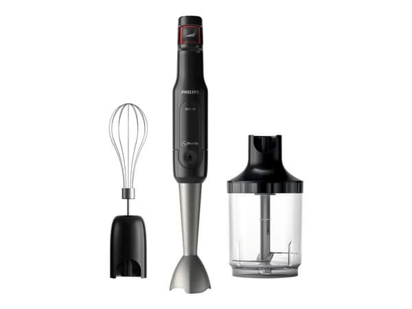 Philips Viva Collection HR2621 - Handmixer - 800 W - svart / rostfritt stål