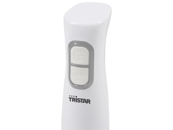 Tristar MX-4851, Bärbar mixer, 0,7 L, Impulsfunktion, 1 m, 350 W, Vit