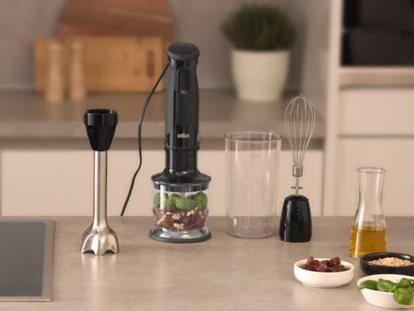 Braun MQ50202M Stabmixer-Set MultiQuick 5, musta