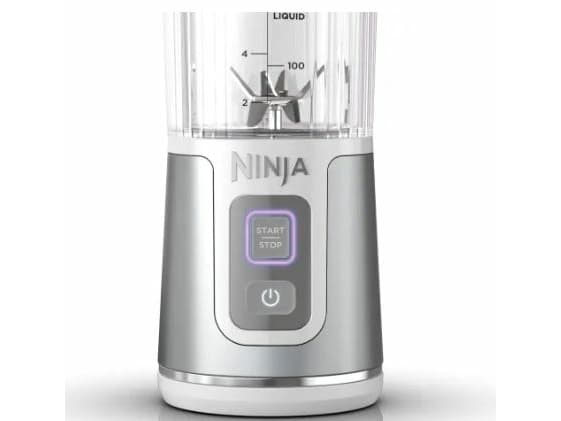 Ninja Blast, Bärbar mixer, 0,532 l, Iskrossning, 14,4 W, Vit
