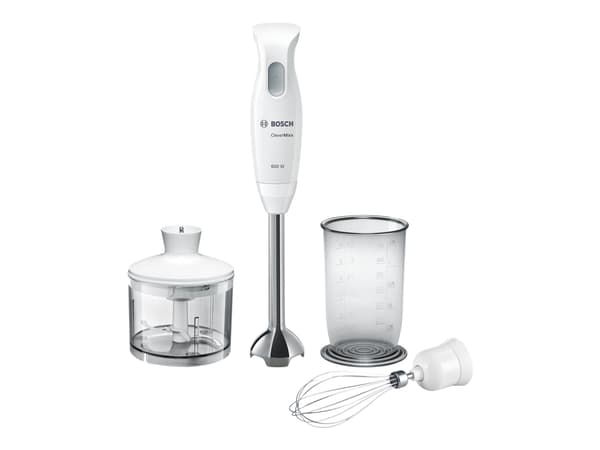 Bosch MSM26500, upotussekoitin, 0,6 l, 1,2 m, 600 W, valkoinen