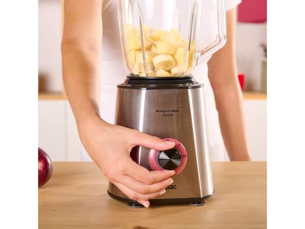 Solac Beauty and the Beast 1500, Bord juicepresse, 1,5 l, Pulsfunksjon, Isknusing, 1500 W, Rustfritt stål