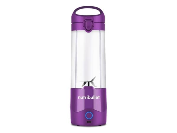NutriBullet Portable, Portabel mixer, 0,475 L, Pulsfunktion, Iskrossning, 0,5 m, Lila