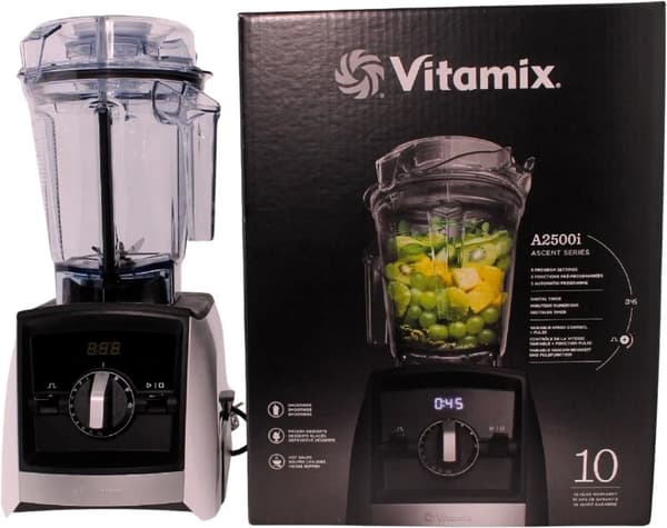 Vitamix A2500i, Bord juicepresse, 2 l, Pulsfunksjon, 1,2 m, 1400 W, Hvit