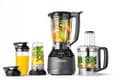 Miniatyrbilde 1 av 4: Triple Prep System Blender NBF580B (mørkegrå, 1500 watt, 1,8 liter og foodprosessor 1,6 liter)