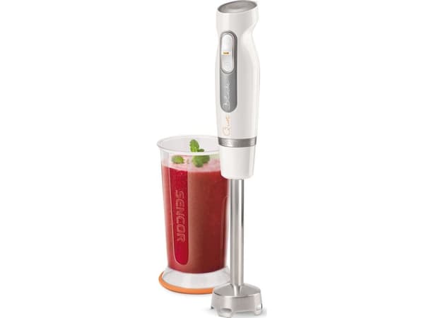 Sencor raastin SHB4358WH+lasisäiliö 700ml, valkoinen kahva 800w