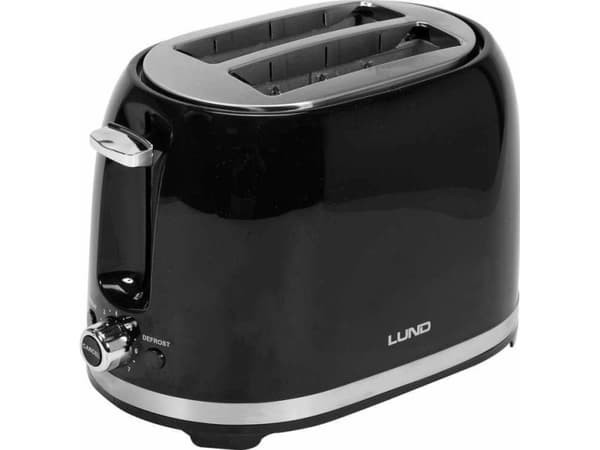 Lund Toaster LUND TOSTER 700-850W BLACK T67500