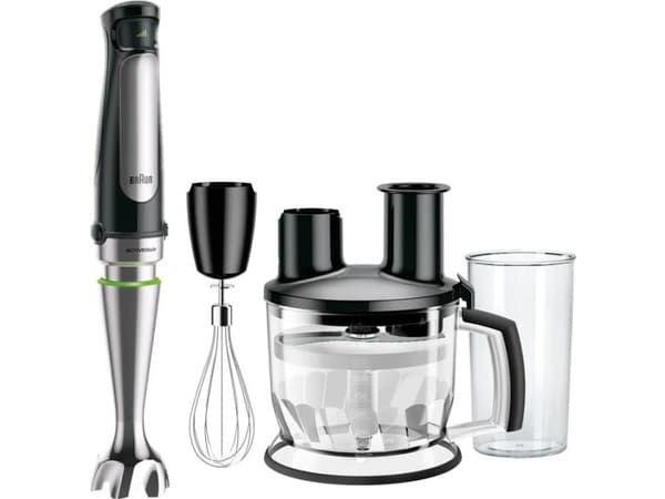 Braun MultiQuick 7 MQ 7075X, Bordpladeblender, 1,5 L, 1000 W, Sortera