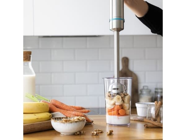 Cecotec Power TitanBlack 1200 XL, Stavmixer, 0,8 l, Iskrossning, 1200 W, Svart, Silver