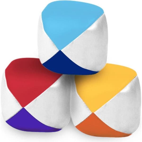 Set med 3 VILAC jongleringbollar för barn - Diameter 6 cm