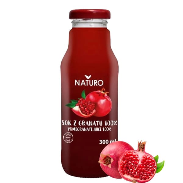 Granatäpplejuice 100% 300 ml / Naturo