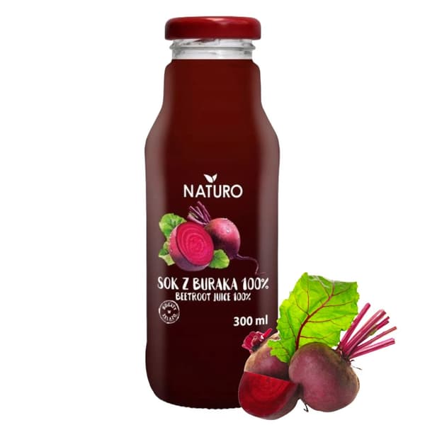 Rödbetsjuice 100% 300 ml / Naturo