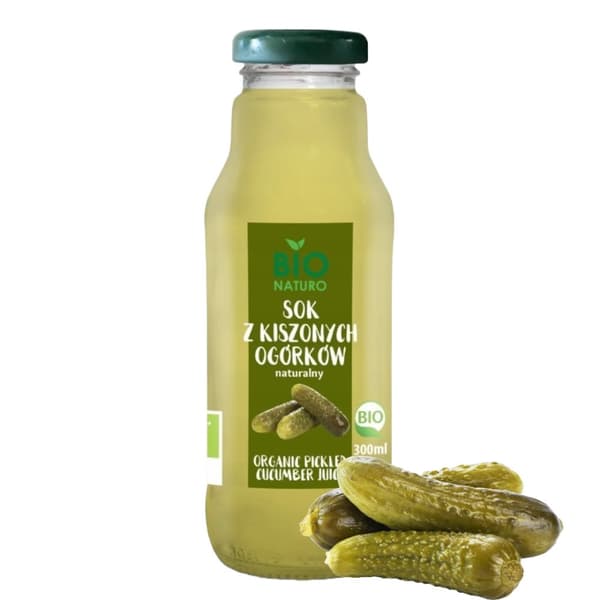 Marinoitu kurkkumehu LUOMU 100 % 300 ml / BIOnaturo