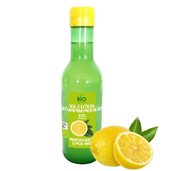 Citronsaft EKOLOGISK 100% 250 ml / BIONaturo