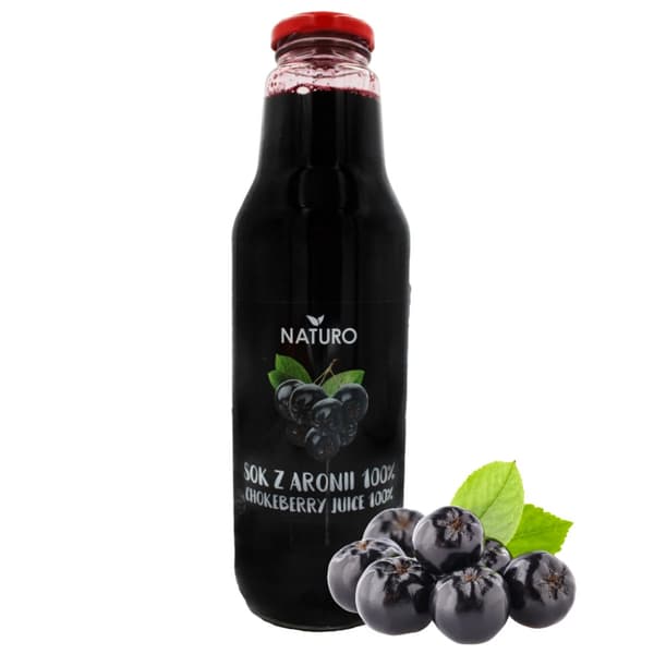 Chokebärsjuice 100% 750 ml / Naturo