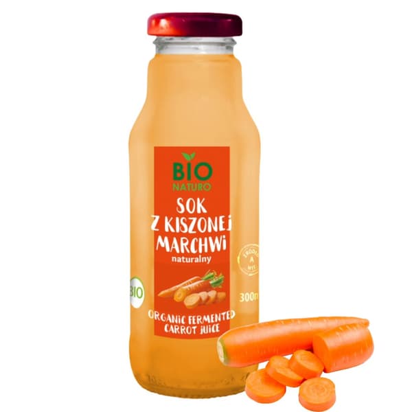 Marinoitu porkkanamehu BIO 100% 300ml / BIOnaturo