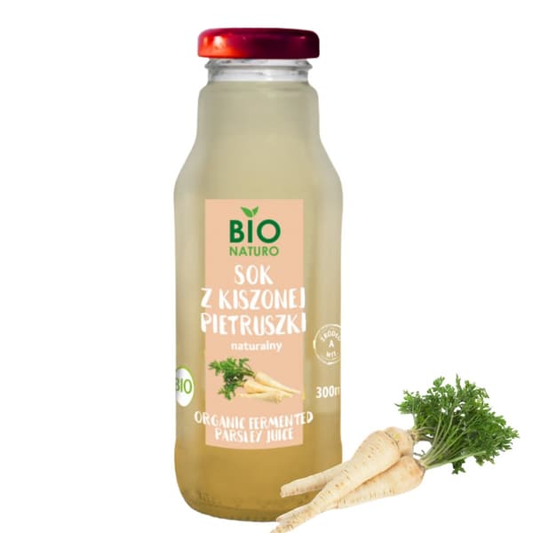 Marinoitu persiljamehu LUOMU 100 % 300 ml / BIOnaturo