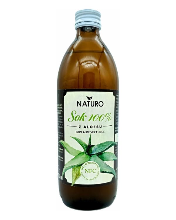 Aloe juice 100% NFC 500 ml / Naturo