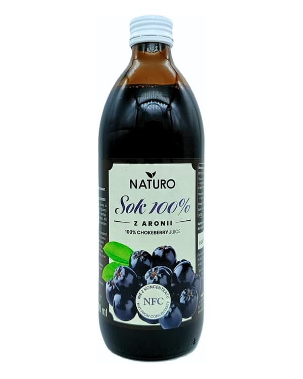 Chokebärsjuice 100% NFC 500 ml / Naturo