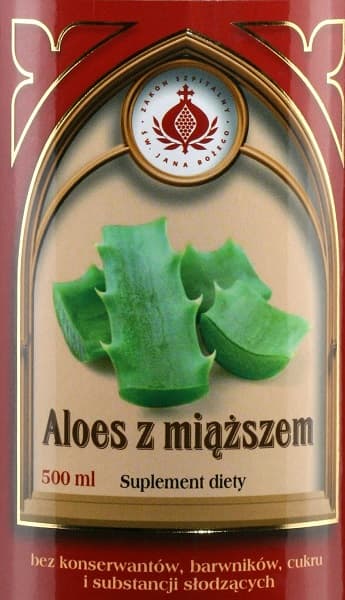 Aloe juice med pulp Bonifraterskie Produkter