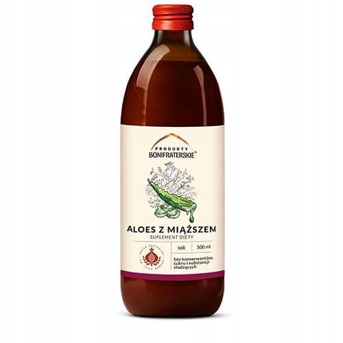 Aloe juice med pulp Bonifraterskie Produkter
