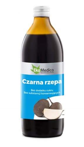 Sort radisejuice EkaMedica SORT RADIS 500 ml