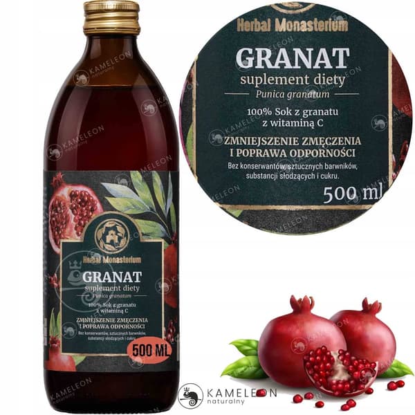 Urtekloster Granatæblejuice 500ml
