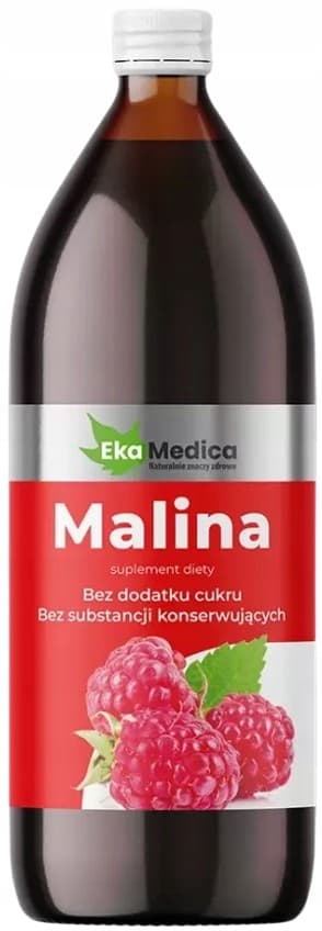 HINDBÆRJUICE 100% Ekamedica 1000 ml