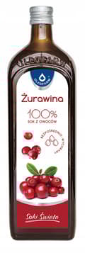 Miniatyrbillede 3 af 4: Tranebærsaft 100% Oleofarm 980 ml