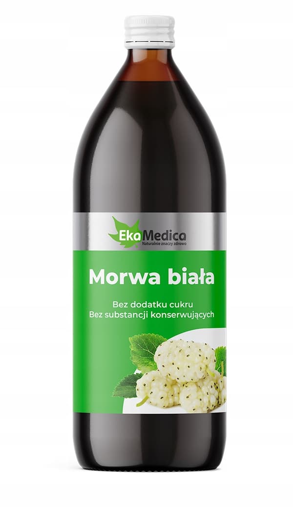 Ekamedica 100% hvid morbærjuice 500 ml