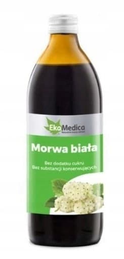 Ekamedica 100% hvid morbærjuice 500 ml