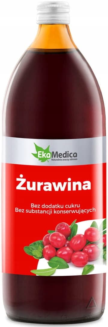 EkaMedica Tranebærjuice C-vitamin 1 L