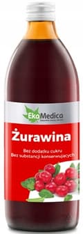 Miniatyrbillede 1 af 5: EkaMedica Tranebærjuice C-vitamin 1 L