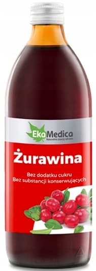 EkaMedica Tranebærjuice C-vitamin 1 L