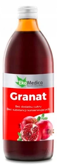 EkaMedica Granatäpplejuice 100 % 1000 ml