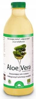 Miniatyrbillede 3 af 6: DR. JACOBS Aloe Vera bioaktiv aloe fra økologisk landbrug flydende 1000 ml