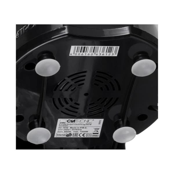 Soseutin Clatronic AE 3532 Musta 1000 W 2 L