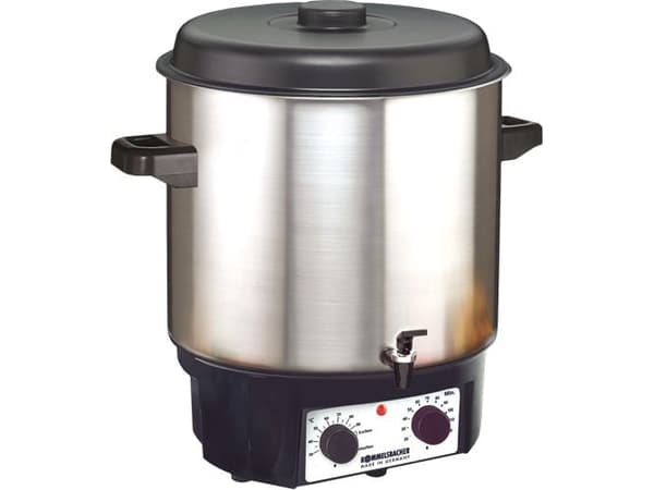 Rommelsbacher KA 2004/E, Rustfrit stål, 27 L, 14 L, 1,5 m, Rustfrit stål, 2000 W