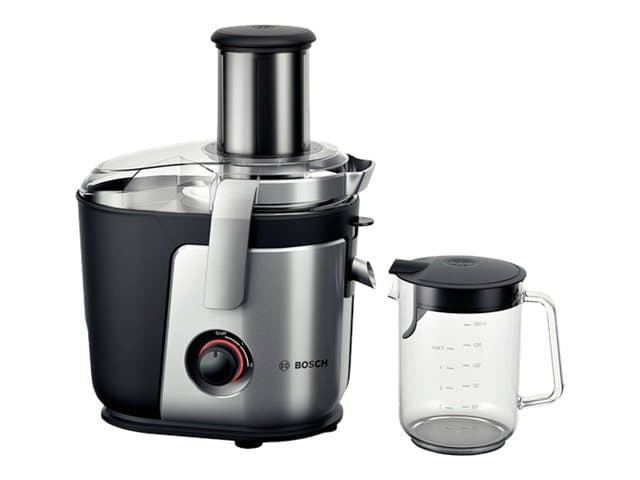 Bosch MES4000 juicepress 1000 W Svart, Grå, Rostfritt stål