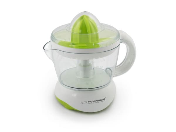 Esperanza CLEMENTINE - Sitruspresse - 0.7 liter - 25 W - hvit/grønn