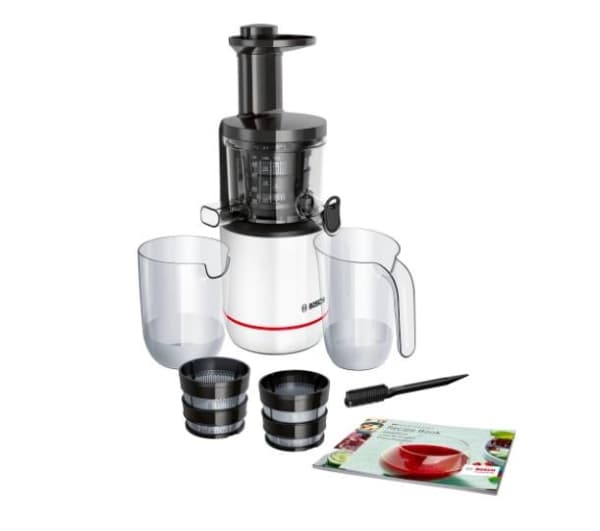 Bosch VitaExtract MESM500W - Slow juicer - 150 W - vit / svart