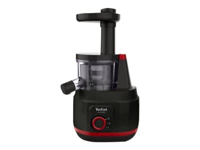 Tefal Juiceo ZC150, Hidas mehulinko, Musta, Punainen, 80 RPM, 0,8 L, 0,8 L, 4,5 cm