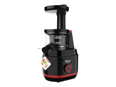 Tefal Juiceo ZC150, Hidas mehulinko, Musta, Punainen, 80 RPM, 0,8 L, 0,8 L, 4,5 cm