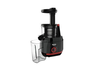 Tefal Juiceo ZC150 Långsam juicepress 150 W Svart, Röd