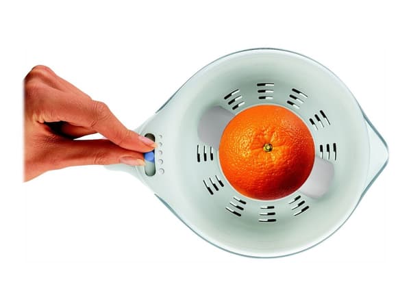 Philips HR2744 - Citruspress - 0.6 liter - 25 W - lysande vit med blå detaljer