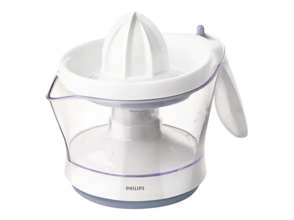 Philips HR2744 - Citruspress - 0.6 liter - 25 W - lysande vit med blå detaljer