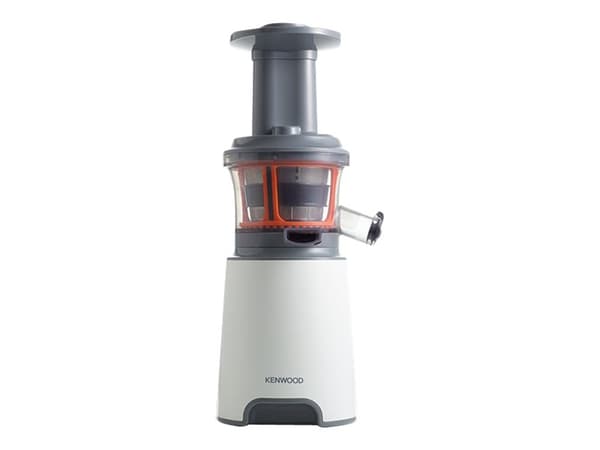 Kenwood PureJuice JMP600WH, Hidas mehulinko, Harmaa, Läpikuultava, Valkoinen, 60 RPM, 1,3 L, 1 L, Pystyruuvi