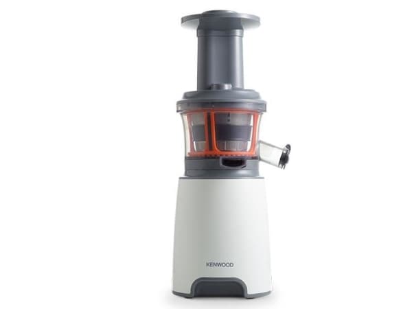 Kenwood PureJuice JMP600WH, Hidas mehulinko, Harmaa, Läpikuultava, Valkoinen, 60 RPM, 1,3 L, 1 L, Pystyruuvi
