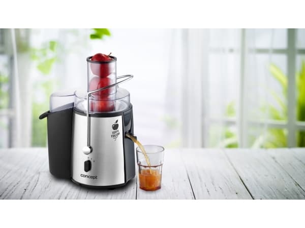 Concept LO7026, Hidas mehustin, Sort, Rustfrit stål, Rustfrit stål, 16800 rpm, 1,8 L, 1 L